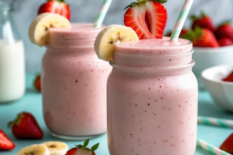 Strawberry Banana Smoothie