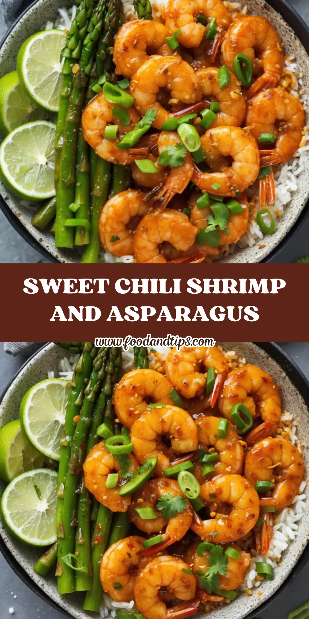 Sweet Chili Shrimp and Asparagus