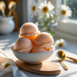 The Best Peach Sorbet Recipe