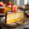 Three Layer Custard Cake