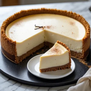 Vanilla Bean Brown Butter Cheesecake