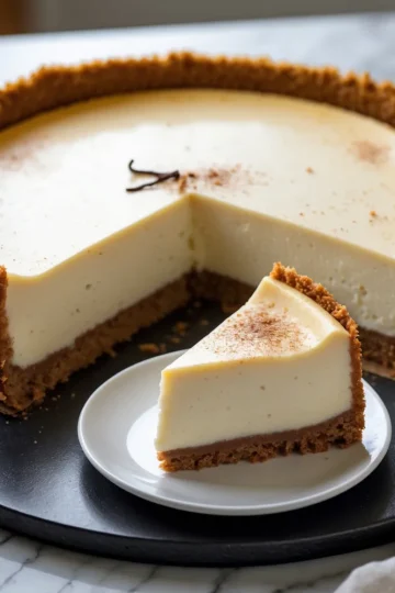Vanilla Bean Brown Butter Cheesecake