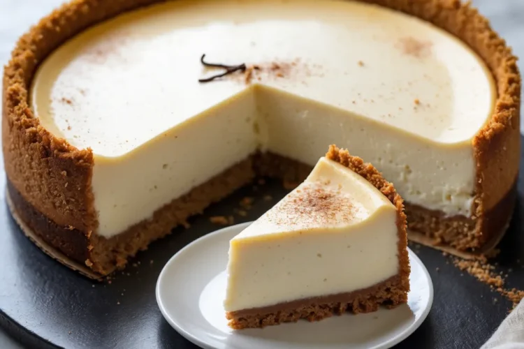 Vanilla Bean Brown Butter Cheesecake