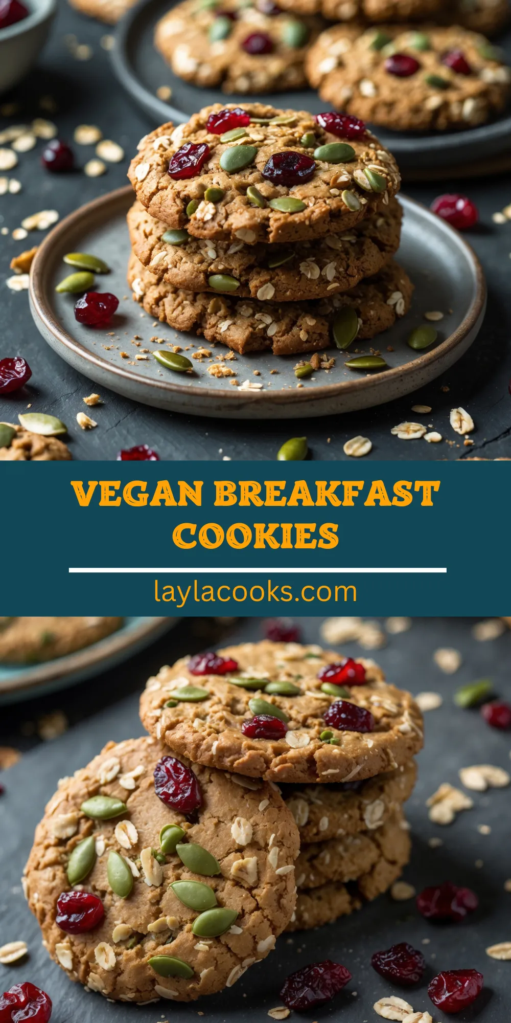 Vegan Breakfast Cookies