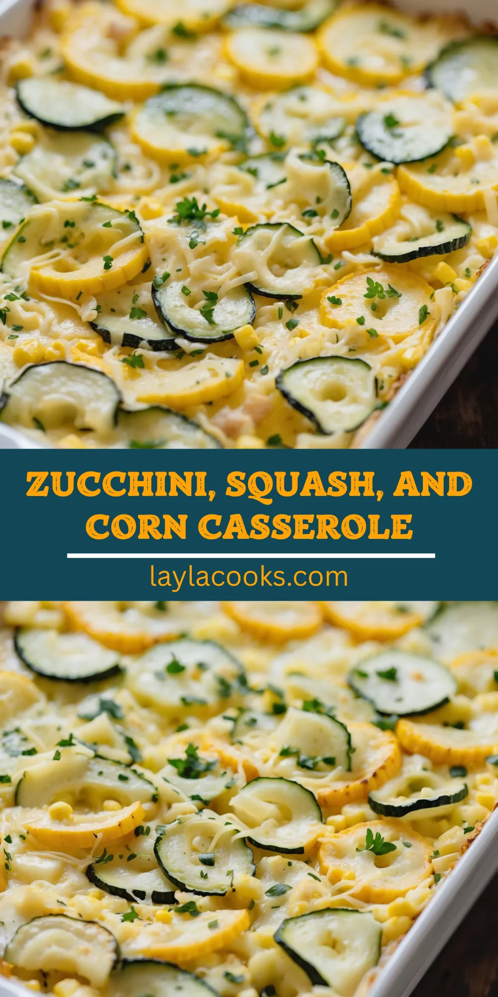 Zucchini, Squash, and Corn Casserole