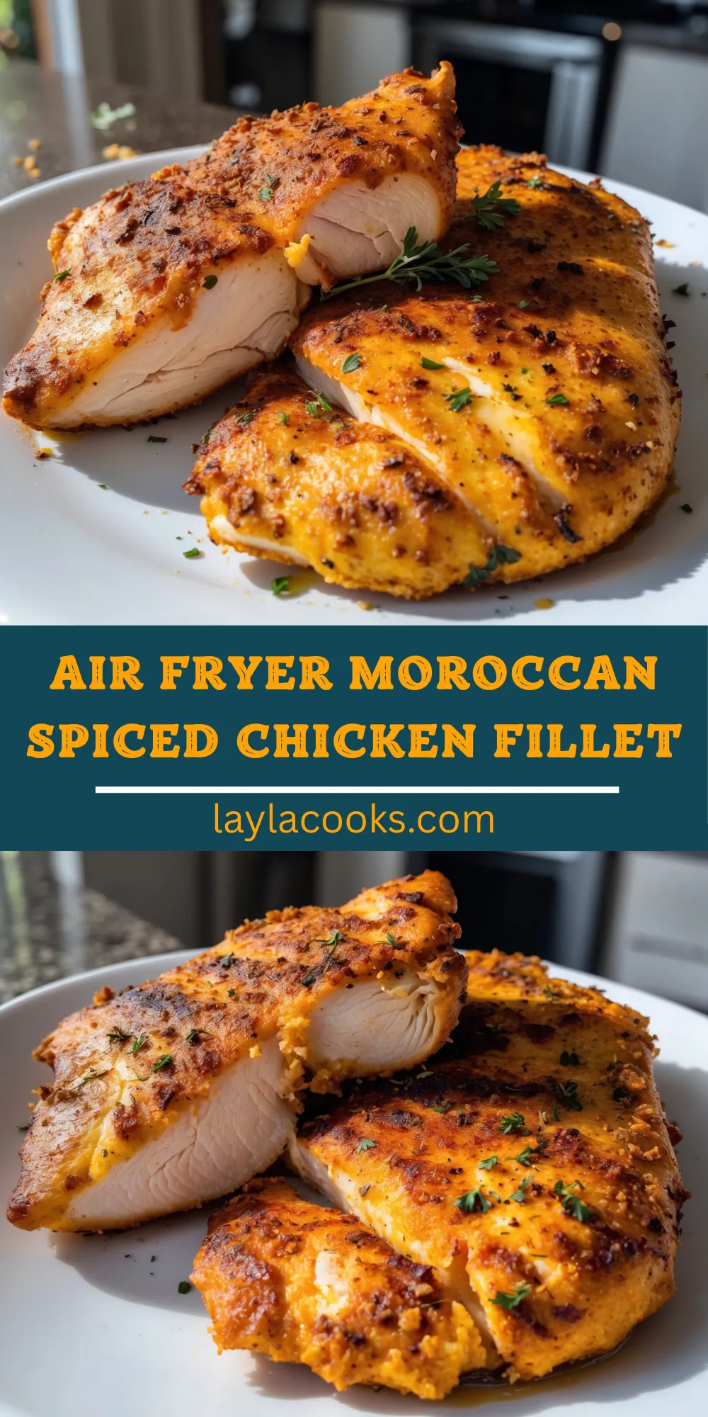 Air Fryer Moroccan-Spiced Chicken Fillet