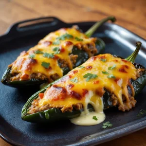 Baked Chili Rellenos