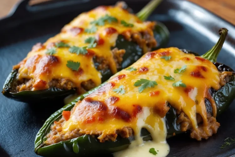 Baked Chili Rellenos