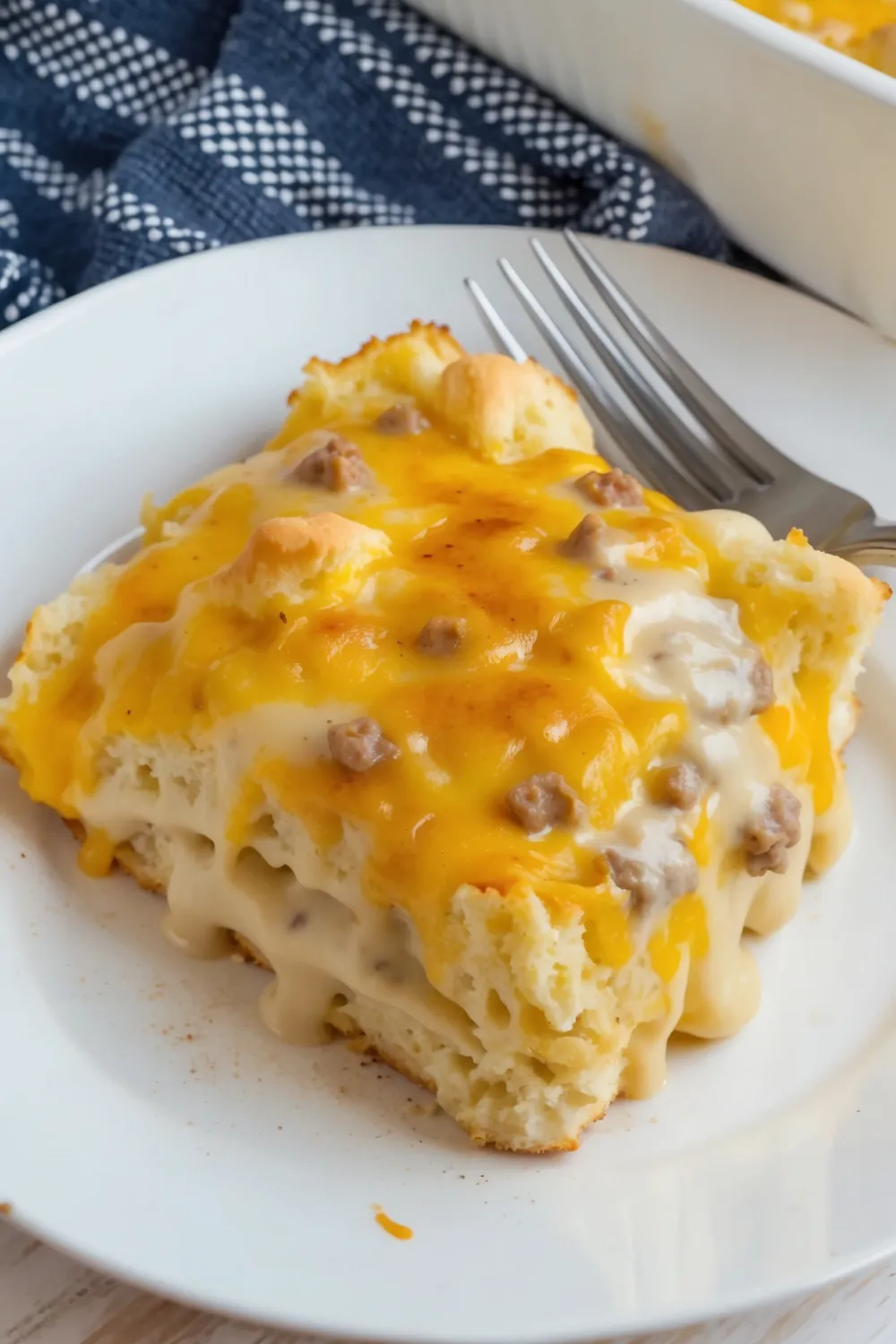 Biscuits and Gravy Casserole