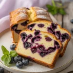Blueberry Cream Cheese Bread