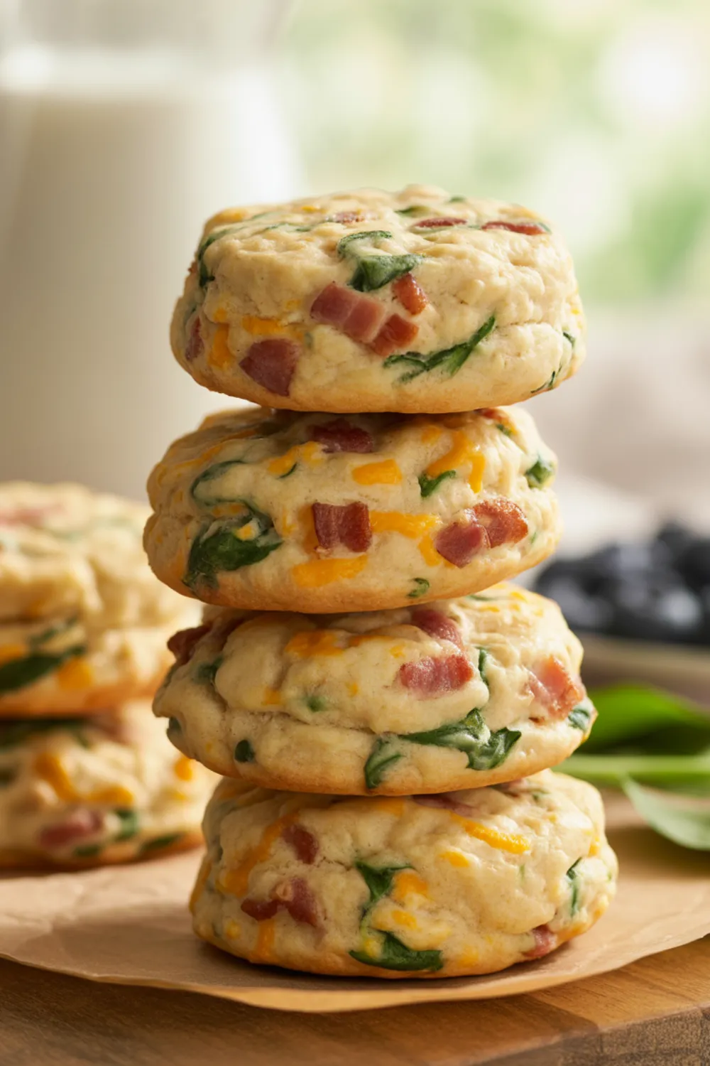 Breakfast Protein Biscuits 