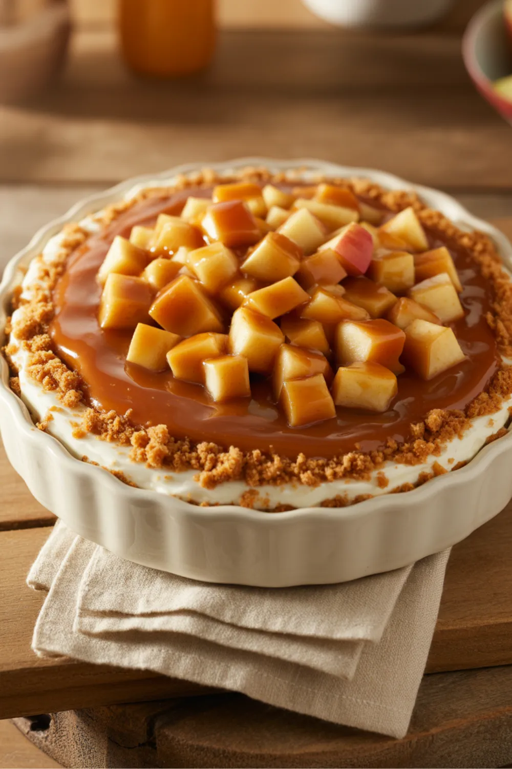 Caramel Apple Cheesecake