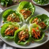 Chicken Peanut Lettuce Wraps