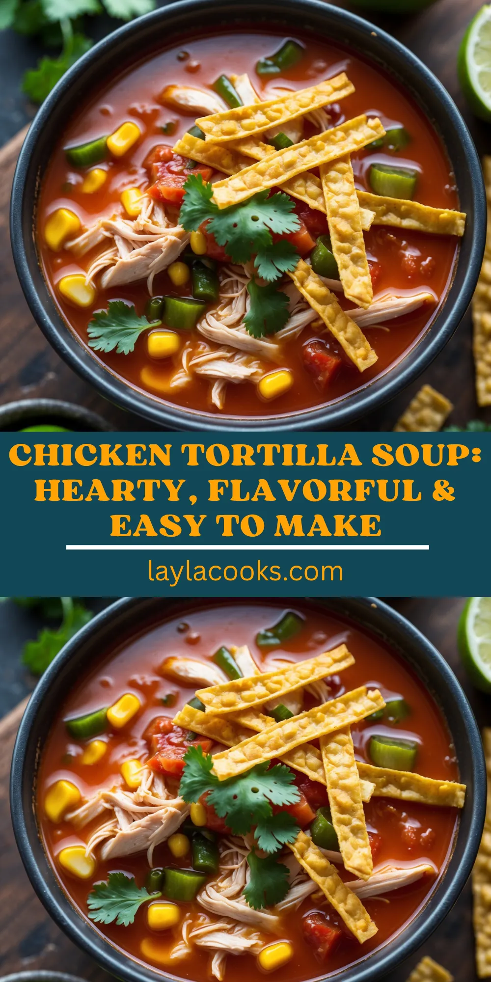 Chicken Tortilla Soup Hearty, Flavorful & Easy to Make