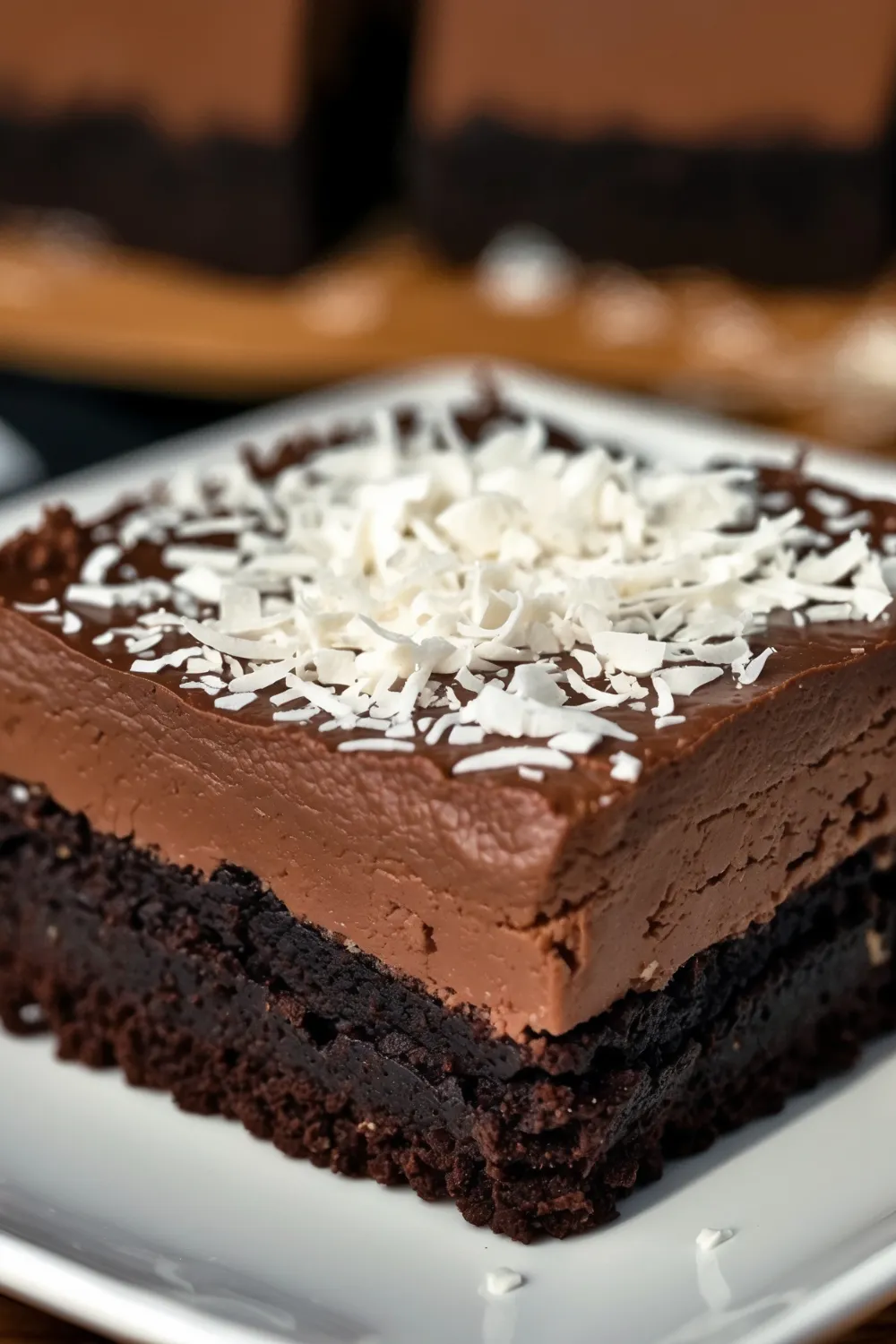 Chocolate Mousse Brownies 