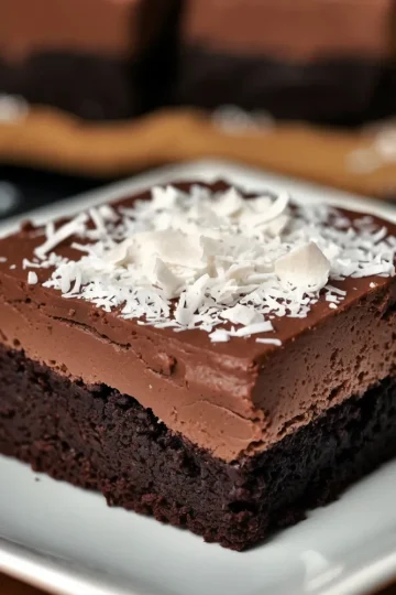 Chocolate Mousse Brownies