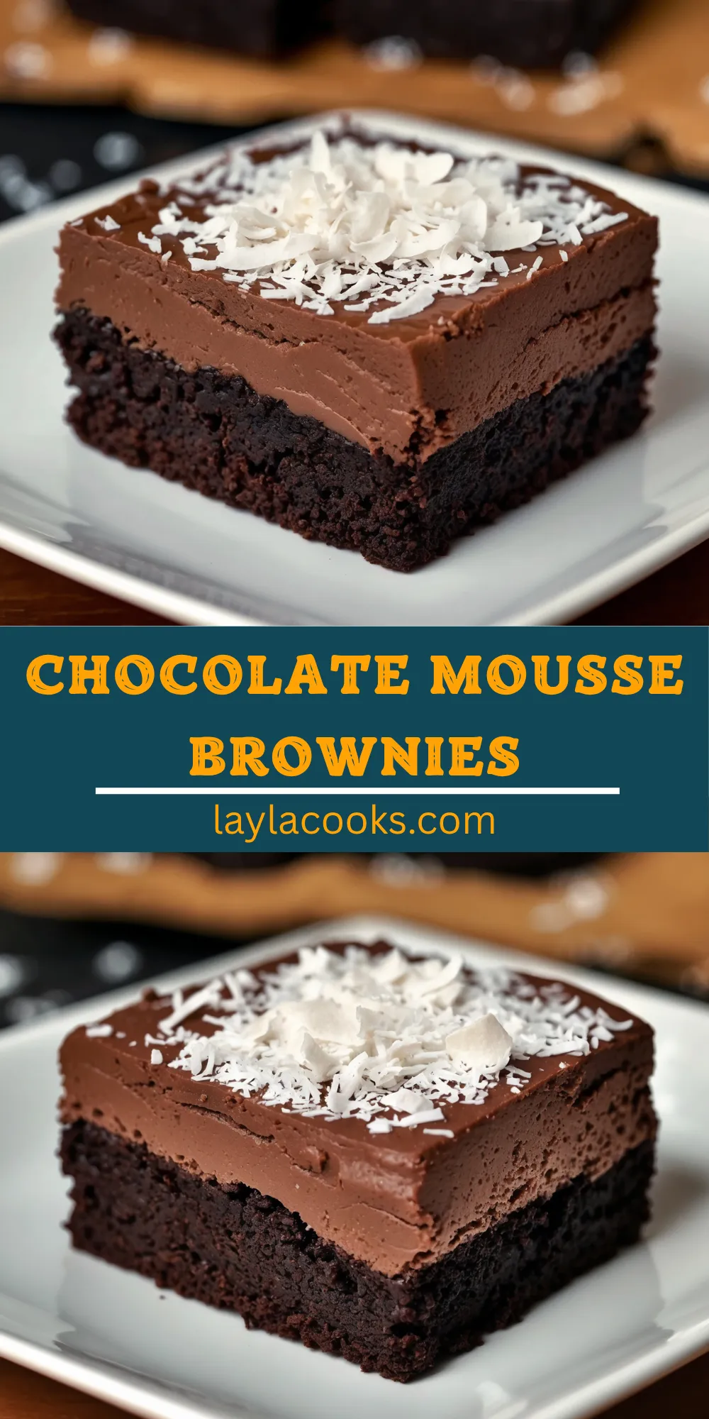Chocolate Mousse Brownies