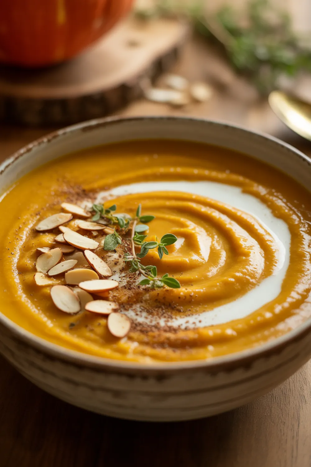 Coconut Curry Pumpkin Soup