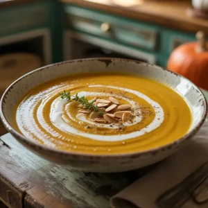 Coconut Curry Pumpkin Soup