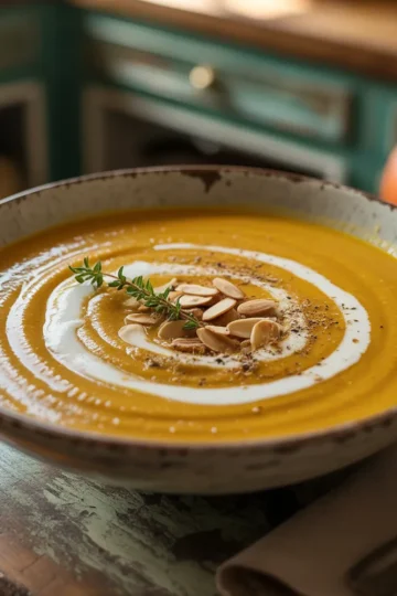 Coconut Curry Pumpkin Soup
