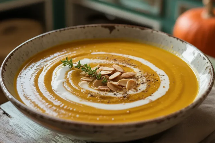 Coconut Curry Pumpkin Soup