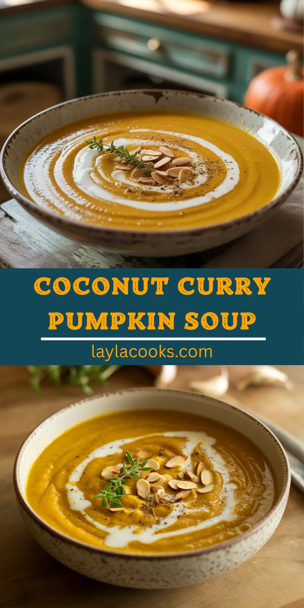 Coconut Curry Pumpkin Soup