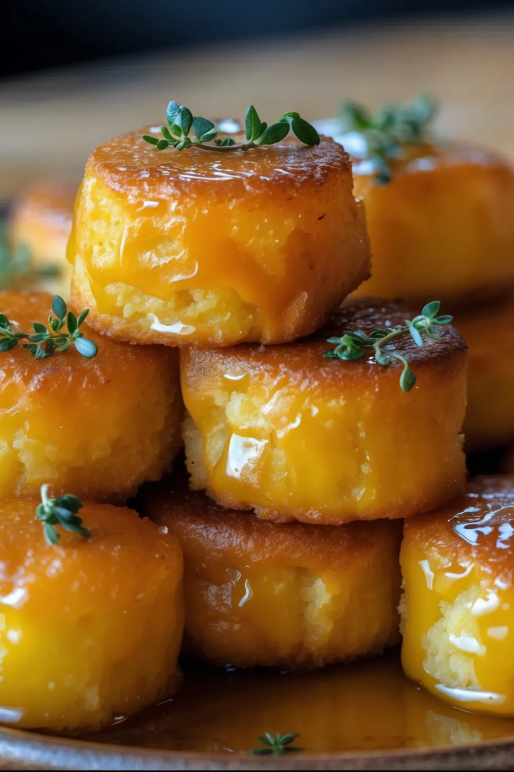 Cornbread Bites with Honey Butter 