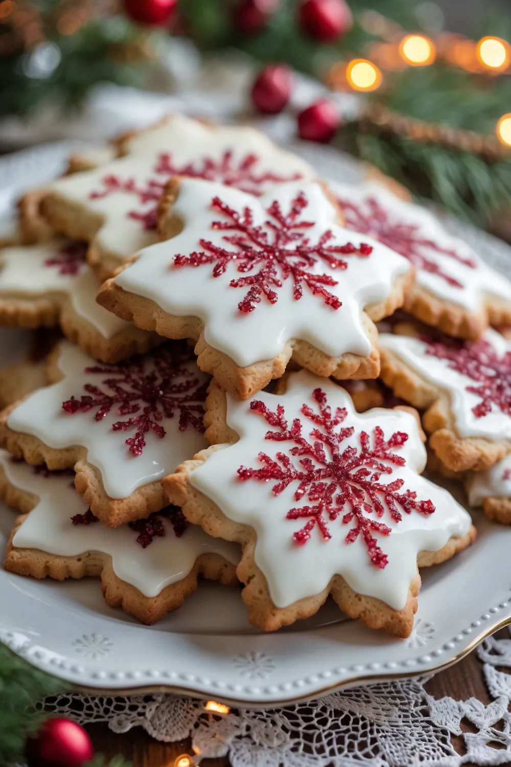 Cranberry Christmas Cookies 