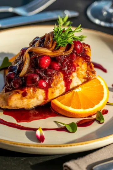 Cranberry Orange Chicken