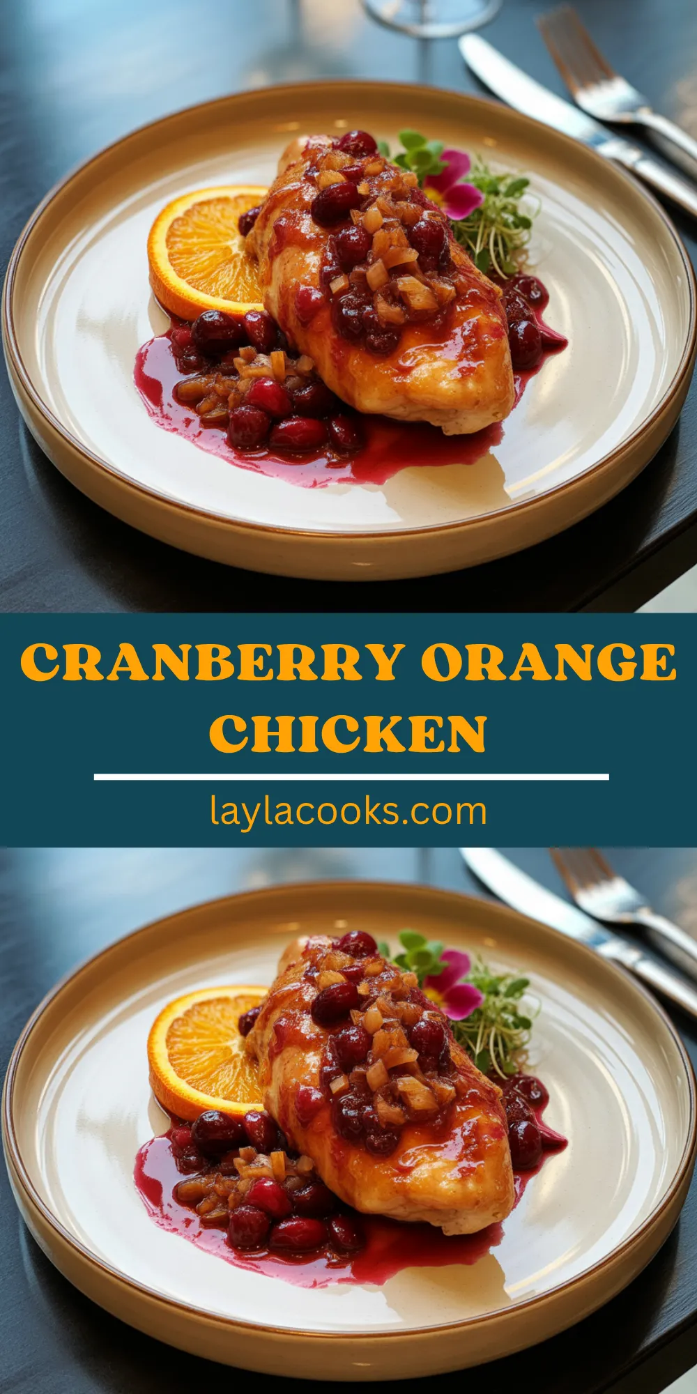 Cranberry Orange Chicken
