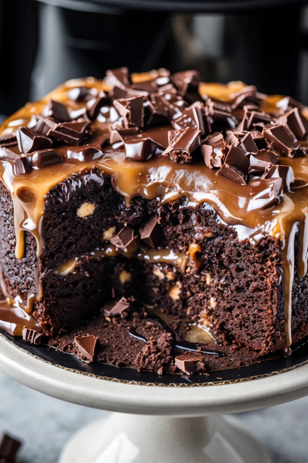 Decadent Slow Cooker Cake 