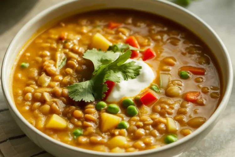 Detox Turmeric Lentil Soup