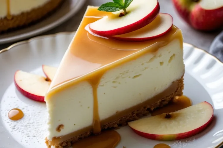 Easy Apple Cider Cheesecake