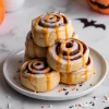 Easy Halloween Cinnamon Rolls
