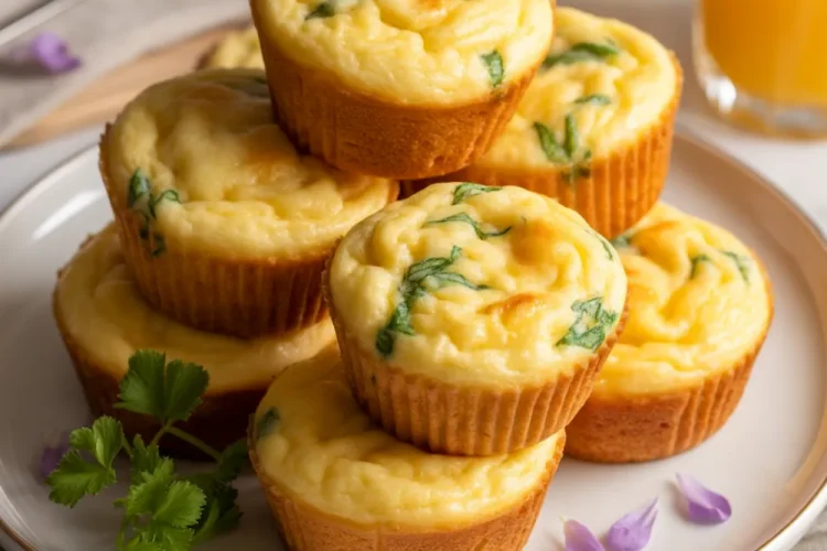 Fluffy Cottage Cheese Egg Muffins