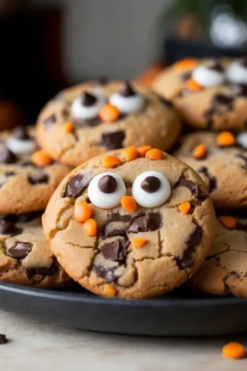 Halloween Chocolate Chip Cookies