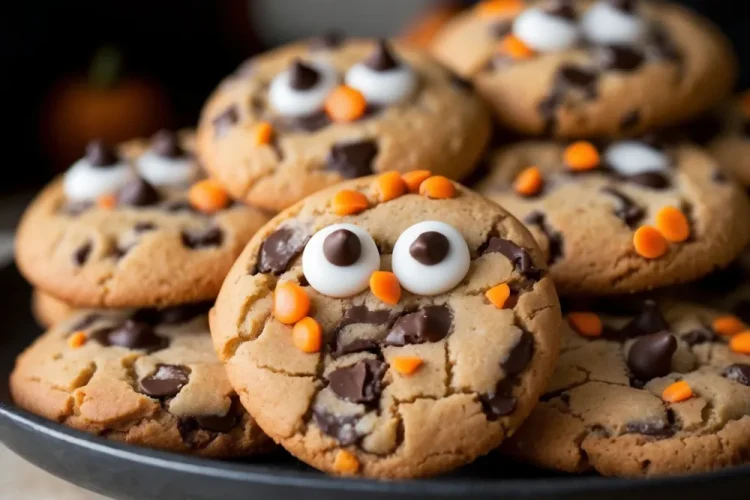 Halloween Chocolate Chip Cookies