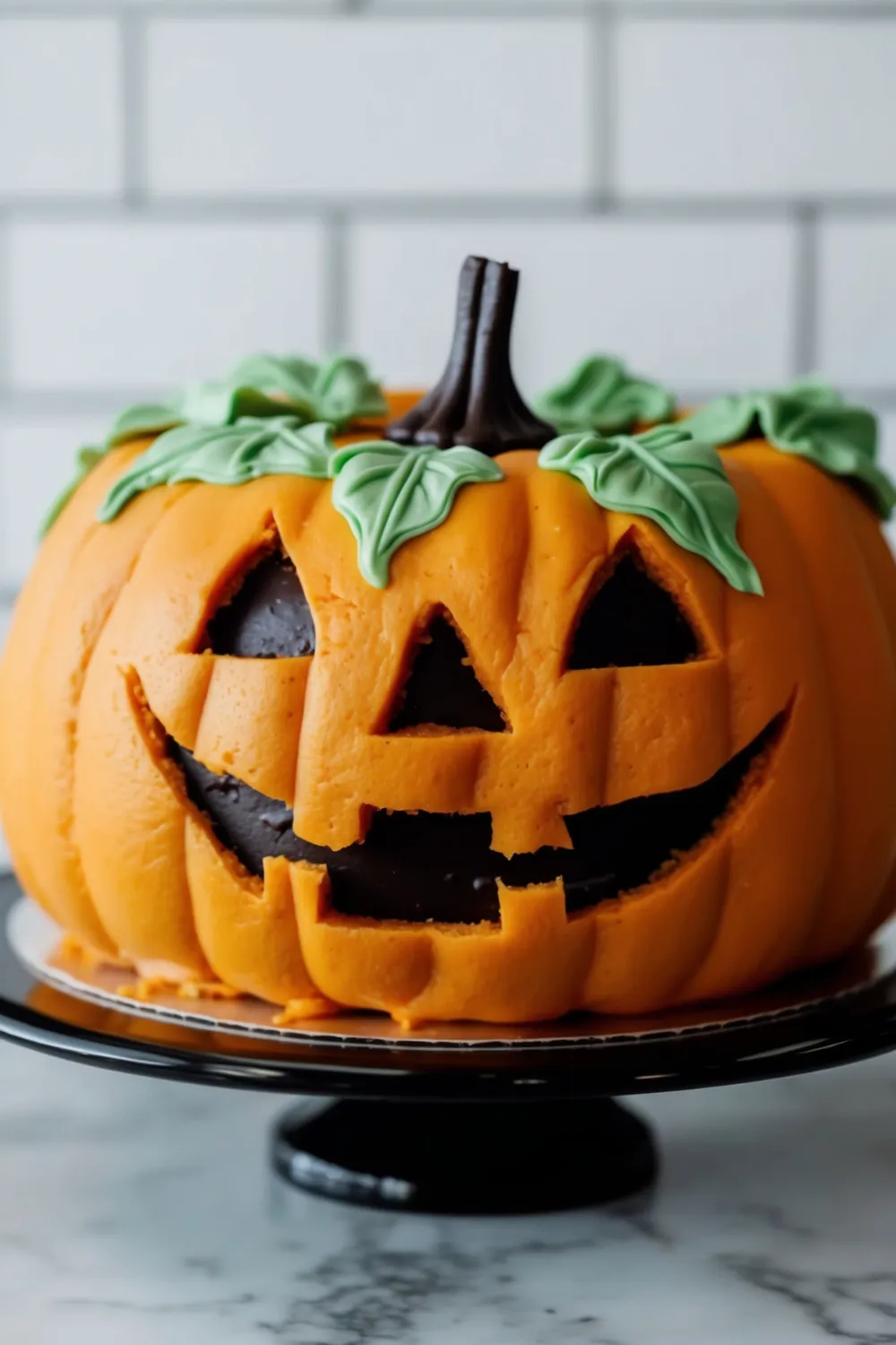Halloween Pumpkin Cake