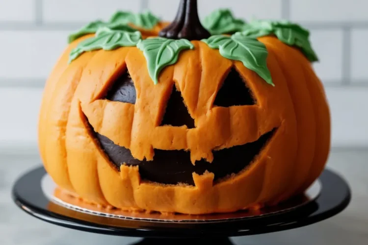 Halloween Pumpkin Cake