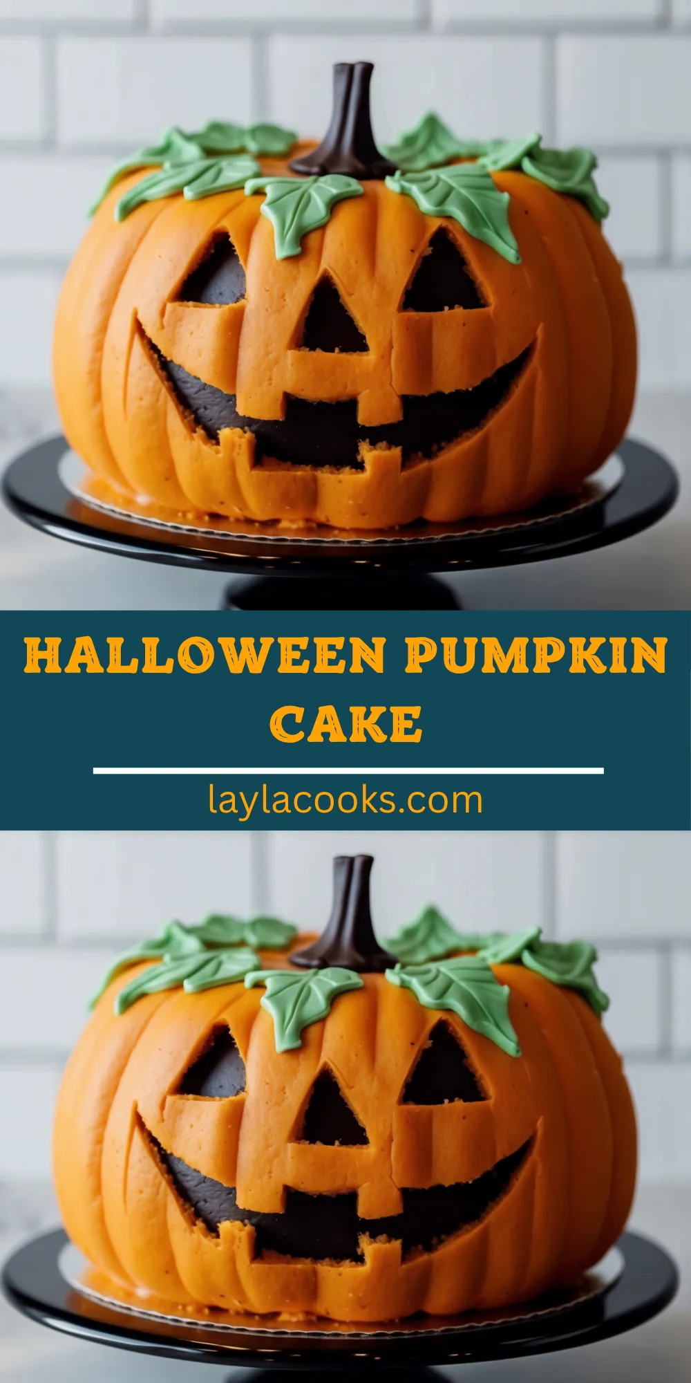 Halloween Pumpkin Cake