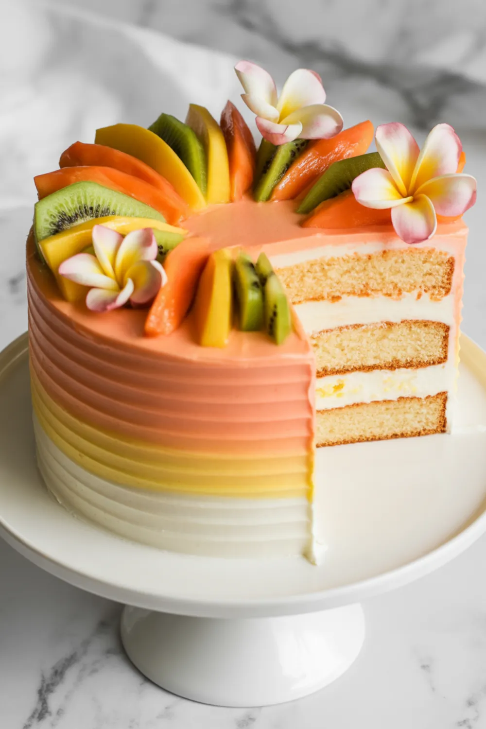 Hawaiian Birthday Cake