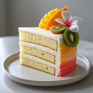 Hawaiian Birthday Cake