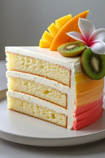Hawaiian Birthday Cake