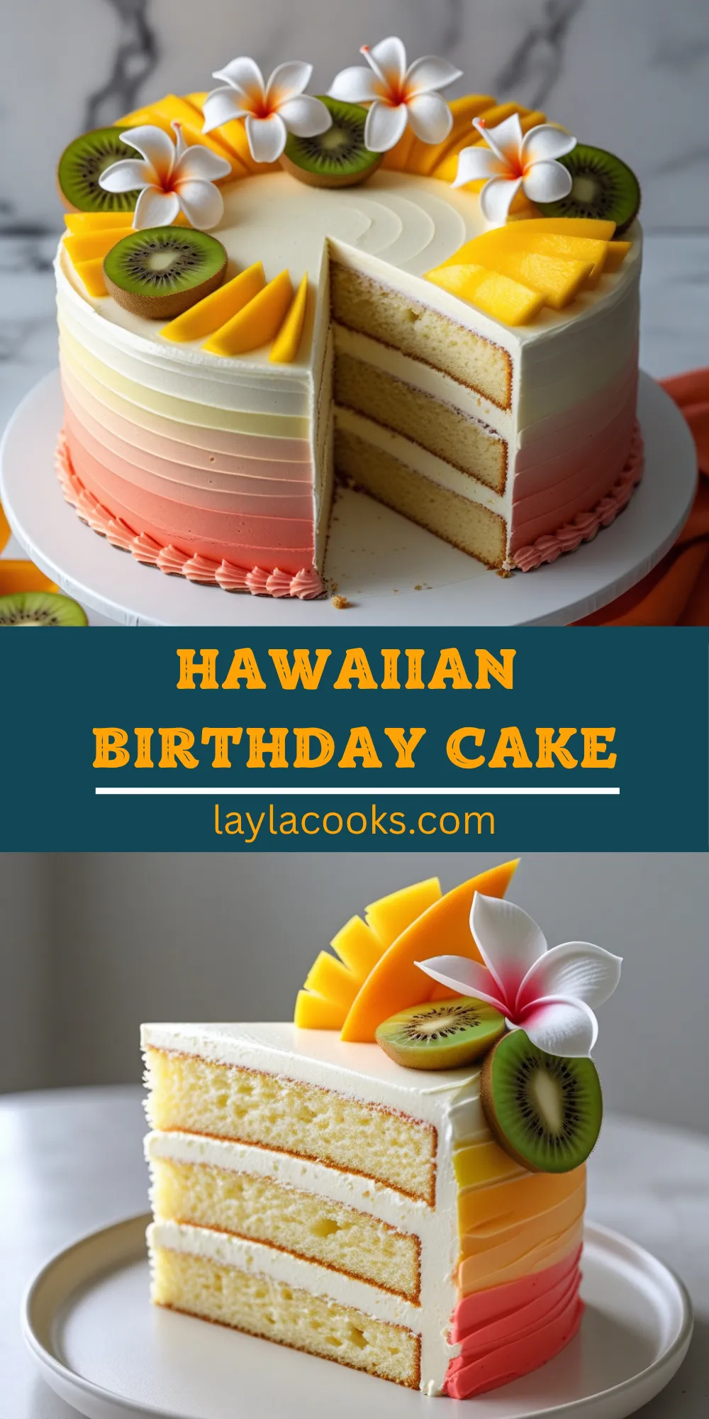 Hawaiian Birthday Cake