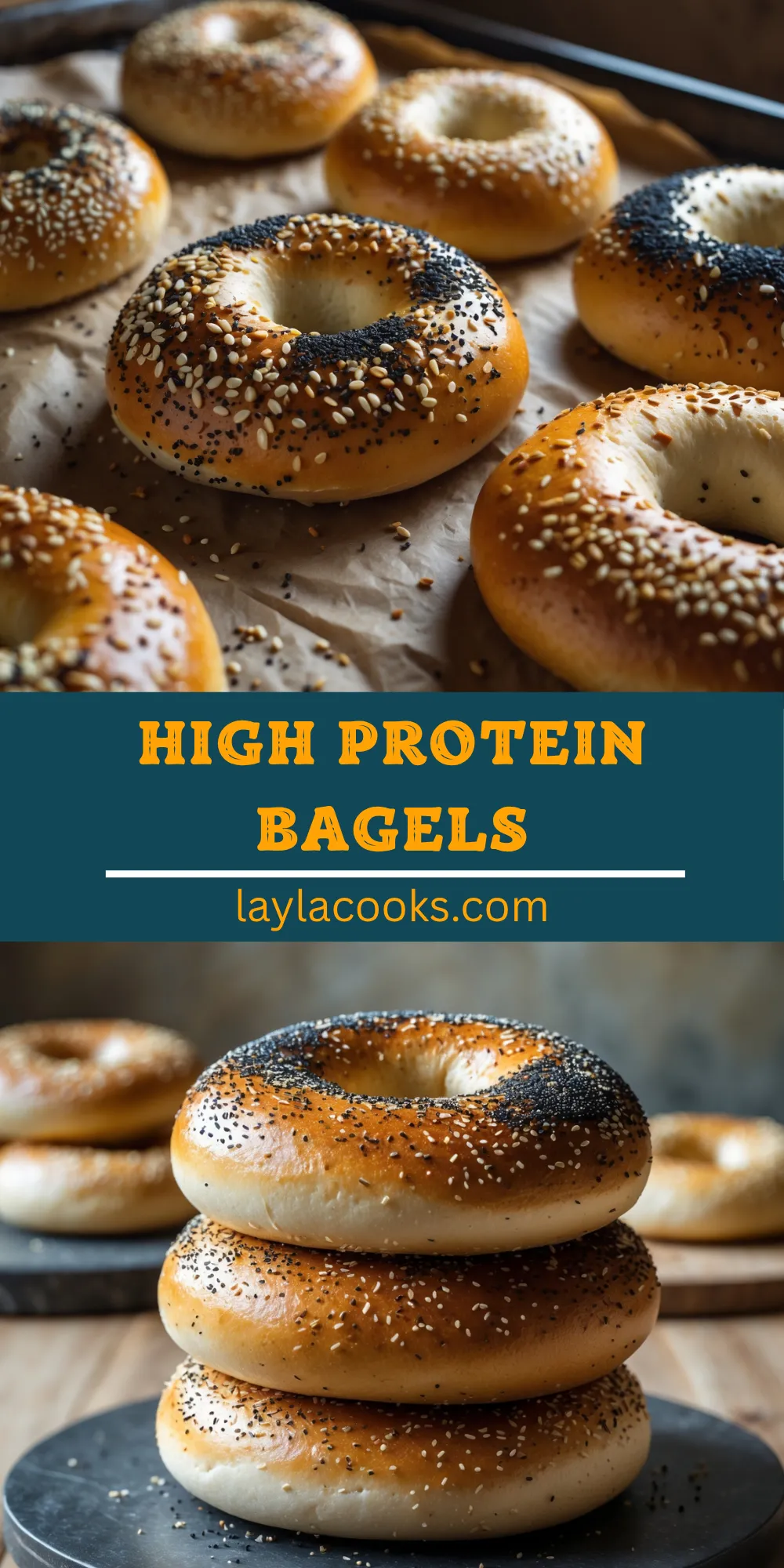 High Protein Bagels