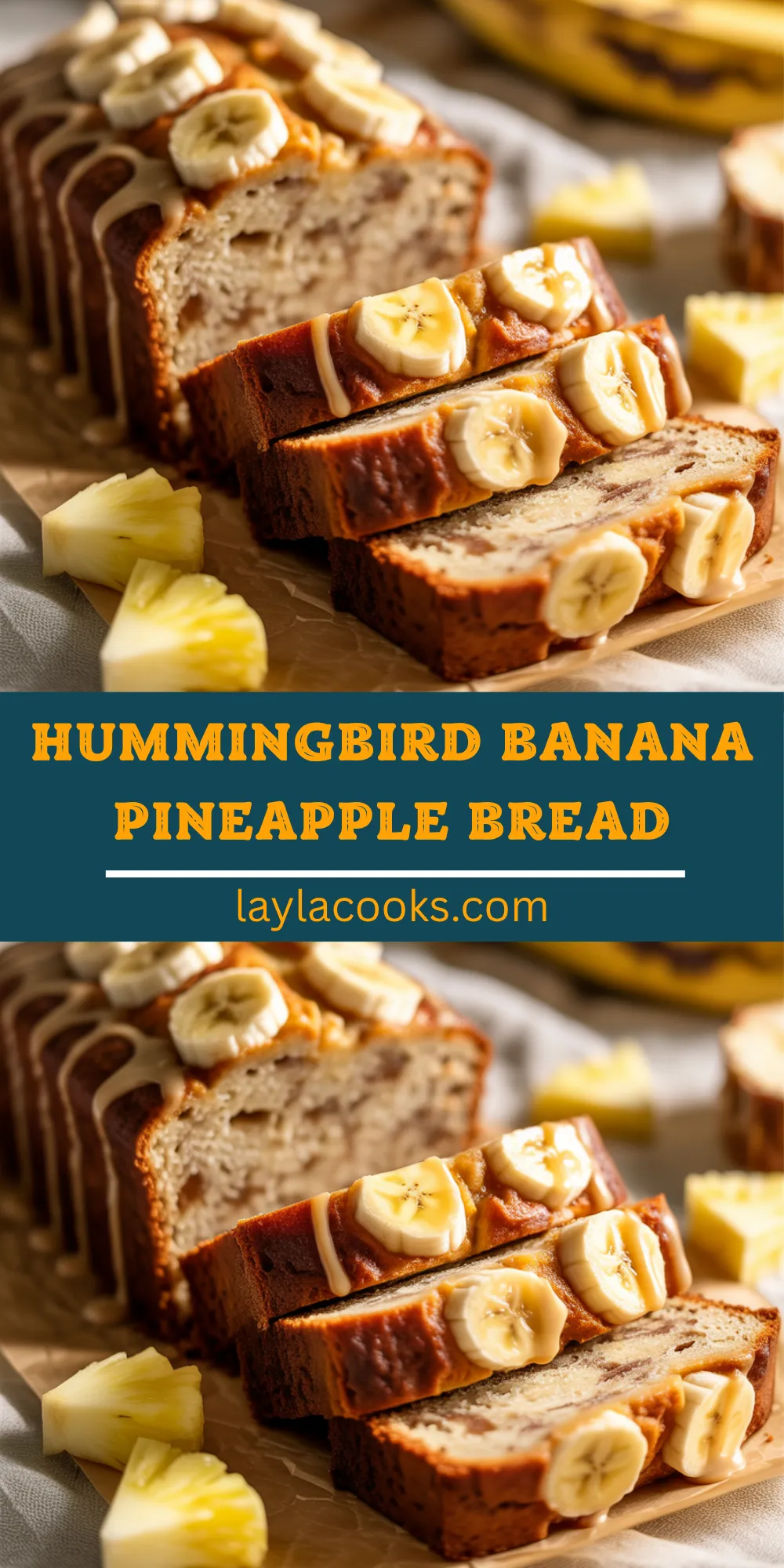 Hummingbird Banana Pineapple Bread