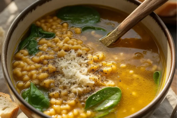 Italian Pastina Soup