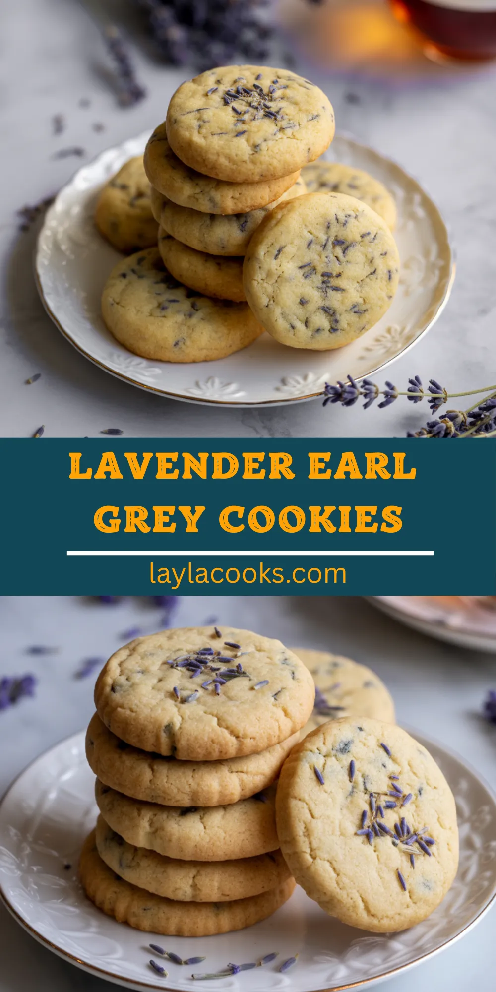 Lavender Earl Grey Cookies