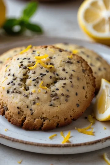 Lemon Chia Breakfast Cookies
