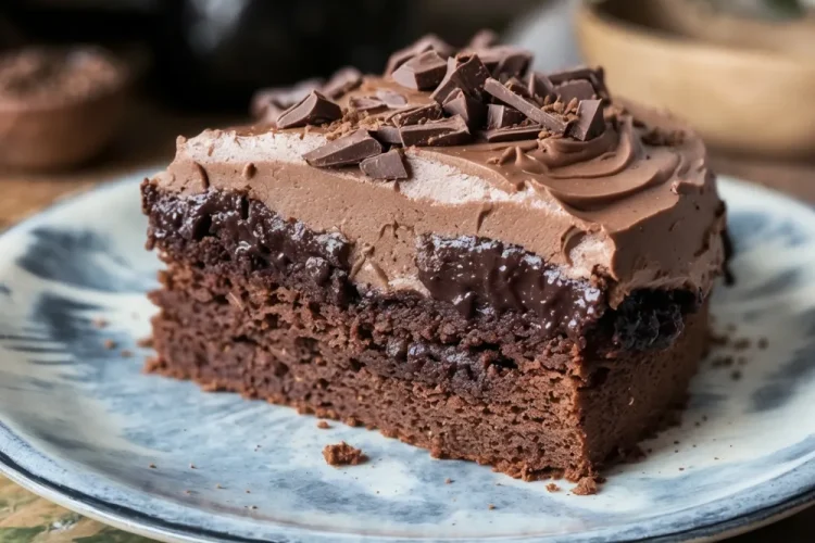 Mexican Chocolate Milk Cake
